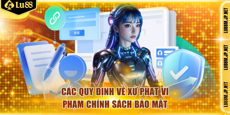 Các quy định về xử phạt vi phạm chính sách bảo mật